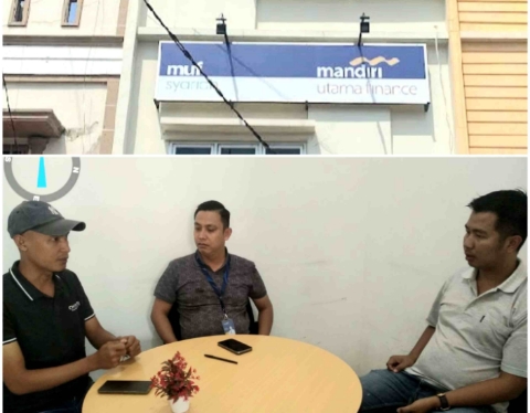 PT Mandiri Utama Finance Baturaja Tarik Kendaraan dengan Cara Menipu Debitur