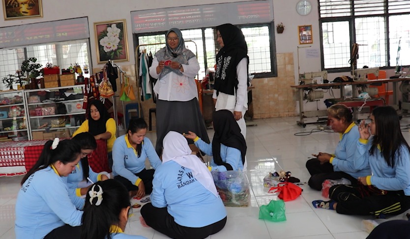 Lapas Perempuan Bandar Lampung Hadirkan Program Kreatif untuk Warga Binaan