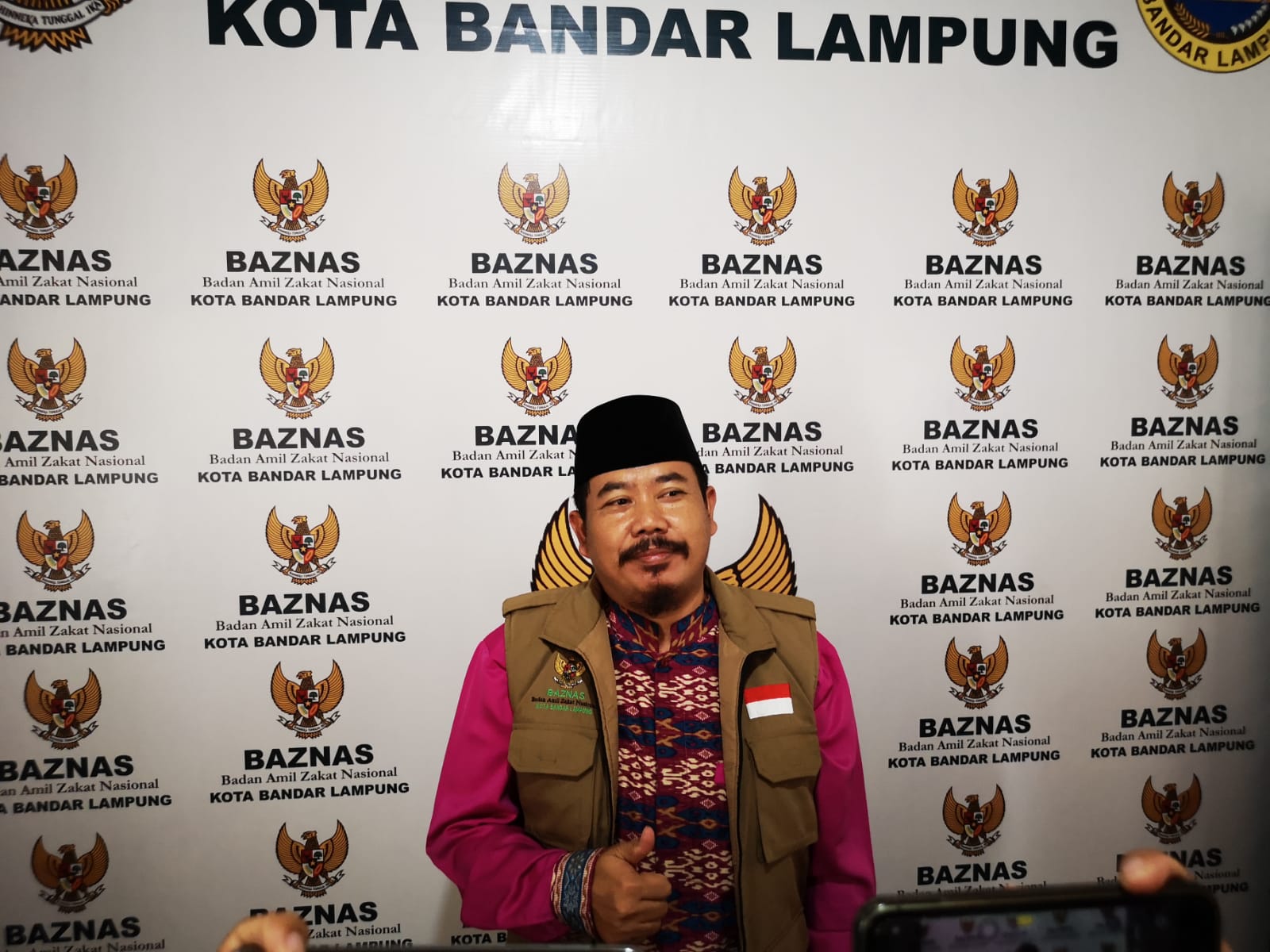 BAZNAS Kota Bandarlampung Himbau Masyarakat Salurkan Zakat Melalui Lembaga Resmi