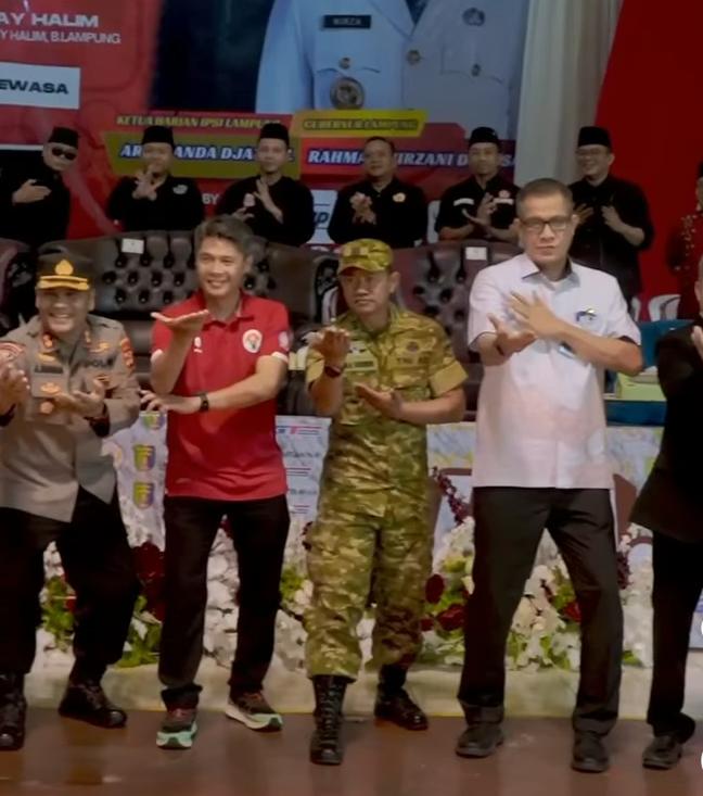 Perwakilan Bank Lampung Hadiri Kegiatan Pembukaan Kejuaraan Pencak Silat Gubernur Cup 1 tahun 2026